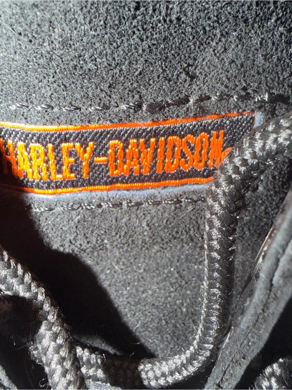 Harley Davidson Women’s Combat Style Lace Up Boots In Black Size 7 - Picture 7 of 8